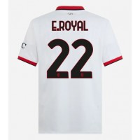 AC Milan Emerson Royal #22 Udebanetrøje 2024-25 Kortærmet